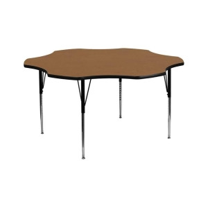 Flash Furniture Activity Table Xu-a60-flr-oak-t-a-gg - All