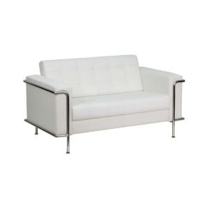 Flash Furniture Sofas Loveseats Zb-lesley-8090-ls-wh-gg - All