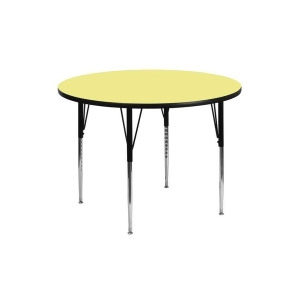 Flash Furniture Activity Table Xu-a42-rnd-yel-t-a-gg - All