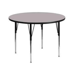 Flash Furniture Activity Table Xu-a60-rnd-gy-t-a-gg - All