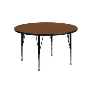 Flash Furniture Activity Table Xu-a48-rnd-oak-h-p-gg - All