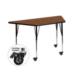 Flash Furniture Activity Table Xu-a3060-trap-oak-h-a-cas-gg - All