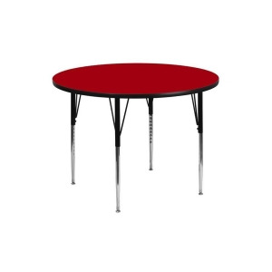 Flash Furniture Activity Table Xu-a42-rnd-red-t-a-gg - All