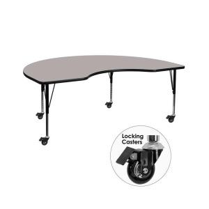 Flash Furniture Activity Table Xu-a4872-kidny-gy-h-p-cas-gg - All