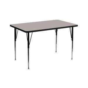 Flash Furniture Activity Table Xu-a3672-rec-gy-h-a-gg - All