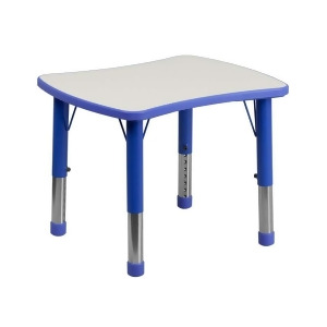 Flash Furniture Activity Table Yu-ycy-098-rect-tbl-blue-gg - All