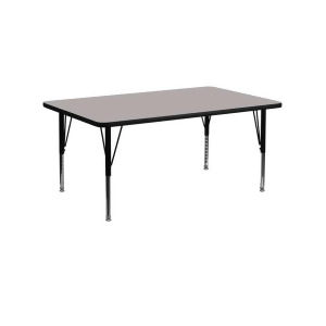 Flash Furniture Activity Table Xu-a2460-rec-gy-h-p-gg - All