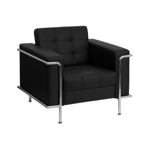 Flash Furniture Reception and Lounge Seating Zb-lesley-8090-chair-bk-gg - All