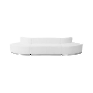 Flash Furniture Reception and Lounge Seating Zb-803-780-set-wh-gg - All
