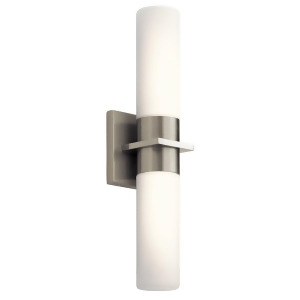 Alan Hawn 2 Light Led Sconce Brushed Nickel 83891 - All