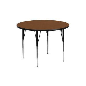 Flash Furniture Activity Table Xu-a42-rnd-oak-h-a-gg - All