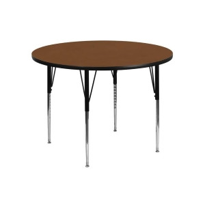 Flash Furniture Activity Table Xu-a48-rnd-oak-h-a-gg - All