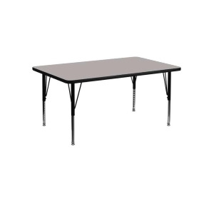 Flash Furniture Activity Table Xu-a2448-rec-gy-h-p-gg - All