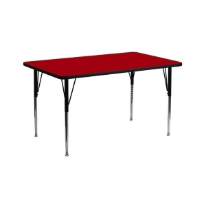 Flash Furniture Activity Table Xu-a3072-rec-red-t-a-gg - All