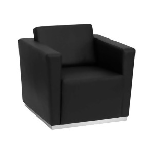 Flash Furniture Reception and Lounge Seating Zb-trinity-8094-chair-bk-gg - All