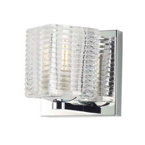 Maxim Lighting Groove Led 1-Light Wall Sconce in Polished Chrome 9071Crpc - All