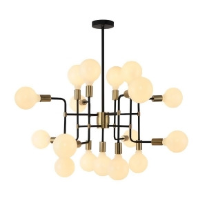 Yosemite Home DAcor Every Which Way Chandelier Black/Bronze Bscb90127 - All
