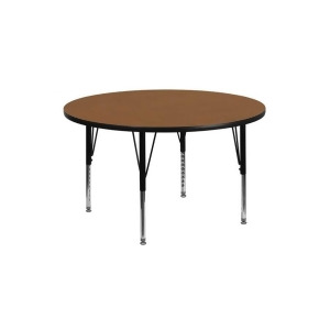 Flash Furniture Activity Table Xu-a42-rnd-oak-t-p-gg - All