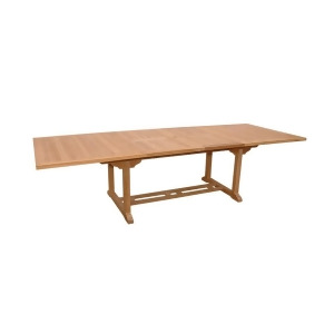 Anderson Teak Valencia 117 Rectangular Table w/ Double Extensions Tbx-117rd - All