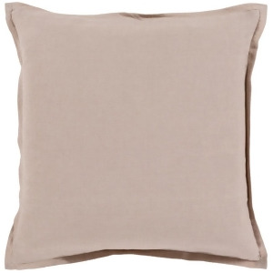 Orianna by Surya Down Fill Pillow Taupe 18 Square Or005-1818d - All