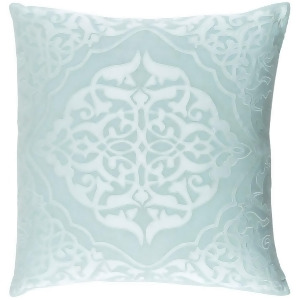 Adelia by Surya Down Fill Pillow Mint/Pale Blue 20 x 20 Adi004-2020d - All
