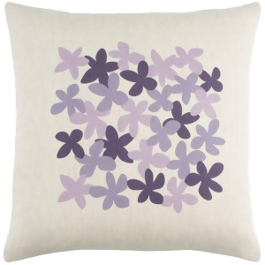 Little Flower by E. Gardner Pillow Lavender 20 x 20 Le004-2020p - All