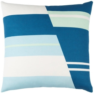 Lina by Surya Pillow Dk.Blue/White/Sky Blue 20 x 20 Ina009-2020p - All