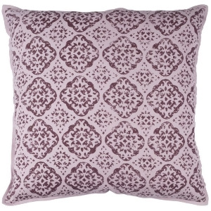 D'orsay by Surya Poly Fill Pillow Mauve/Dark Purple 18 x 18 Dor002-1818p - All