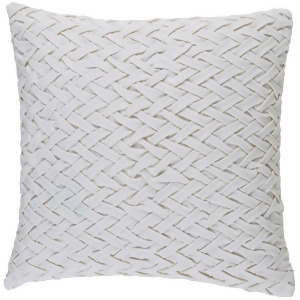 Facade by Surya Down Fill Pillow White 18 x 18 Fc003-1818d - All
