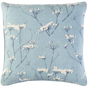 Enchanted by C. Olson for Surya Down Pillow Blue 22 x 22 En001-2222d - All