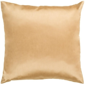 Solid Luxe by Surya Down Fill Pillow Tan 22 x 22 Hh038-2222d - All