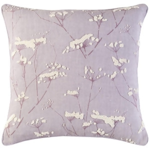 Enchanted by C. Olson for Surya Pillow Mauve/Cream 22 x 22 En003-2222p - All
