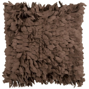 Claire by Surya Down Fill Pillow Dark Brown 22 x 22 Hh073-2222d - All