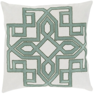 Gatsby by B. Lacefield for Surya Down Pillow Lt.Gray 22 x 22 Gld001-2222d - All