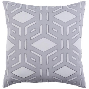 Millbrook by A. Wyly for Surya Down Pillow Gray 20 x 20 Mbk002-2020d - All