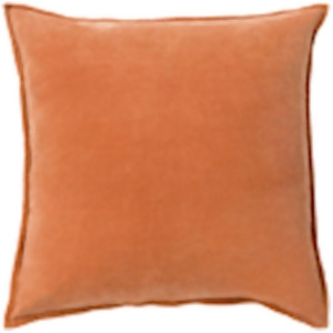 Cotton Velvet by Surya Poly Fill Pillow Burnt Orange 22 x 22 Cv002-2222p - All
