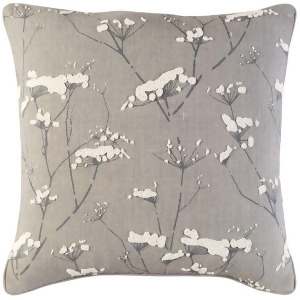 Enchanted by C. Olson for Surya Pillow Taupe 18 x 18 En004-1818p - All