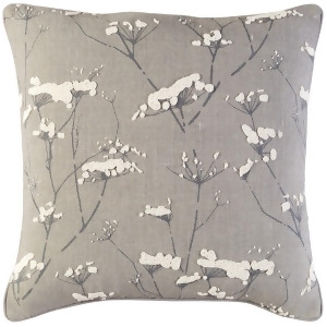 Enchanted by C. Olson for Surya Pillow Taupe 22 x 22 En004-2222p - All