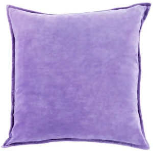 Cotton Velvet by Surya Down Fill Pillow Violet 18 x 18 Cv018-1818d - All