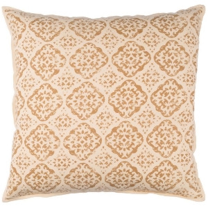 D'orsay by Surya Down Fill Pillow Beige/Camel 20 x 20 Dor004-2020d - All