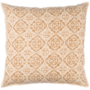 D'orsay by Surya Poly Fill Pillow Beige/Camel 18 x 18 Dor004-1818p - All