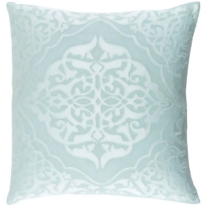 Adelia by Surya Poly Fill Pillow Mint/Pale Blue 22 x 22 Adi004-2222p - All