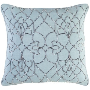 Dotted Pirouette by C. Olson for Surya Pillow Aqua 20 x 20 Dp001-2020p - All