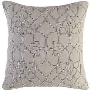 Dotted Pirouette by C. Olson for Surya Pillow Gray 20 x 20 Dp005-2020p - All