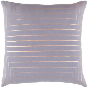 Crescent by Surya Down Fill Pillow Medium Gray/Gold 18 x 18 Csc007-1818d - All