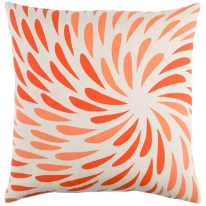 Eye of the Storm by Emma Gardner Pillow Orange/Khaki 20 x 20 Es001-2020p - All