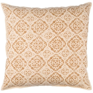 D'orsay by Surya Down Fill Pillow Beige/Camel 18 x 18 Dor004-1818d - All