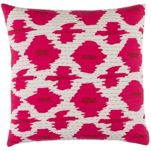 Kantha by Surya Pillow Pink/Dk.Red/Purple 20 x 20 Kth001-2020p - All