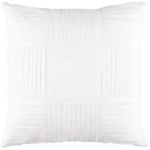 Gilmore by Surya Down Fill Pillow White 22 x 22 Gl001-2222d - All