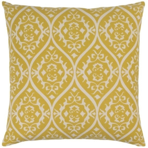 Somerset by Surya Down Fill Pillow Lime/Ivory 18 Square Sms004-1818d - All